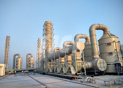 Changzhou Tianhe E2 500MW Battery Exhaust Gas Treatment Project