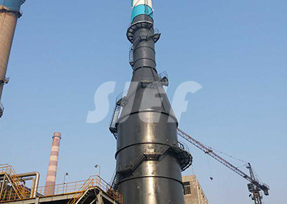 Shagang Group gas boiler flue gas wet desulfurization and dedusting system